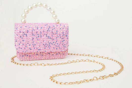 Shimmer Sequin Purse