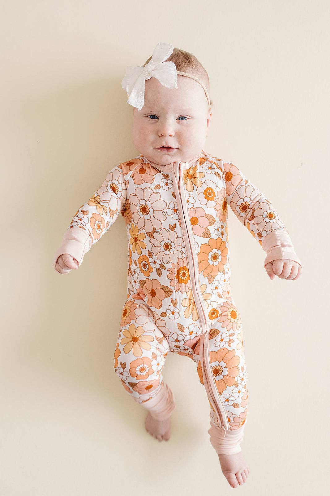 Lucky Panda Sweet Blossom Onesie
