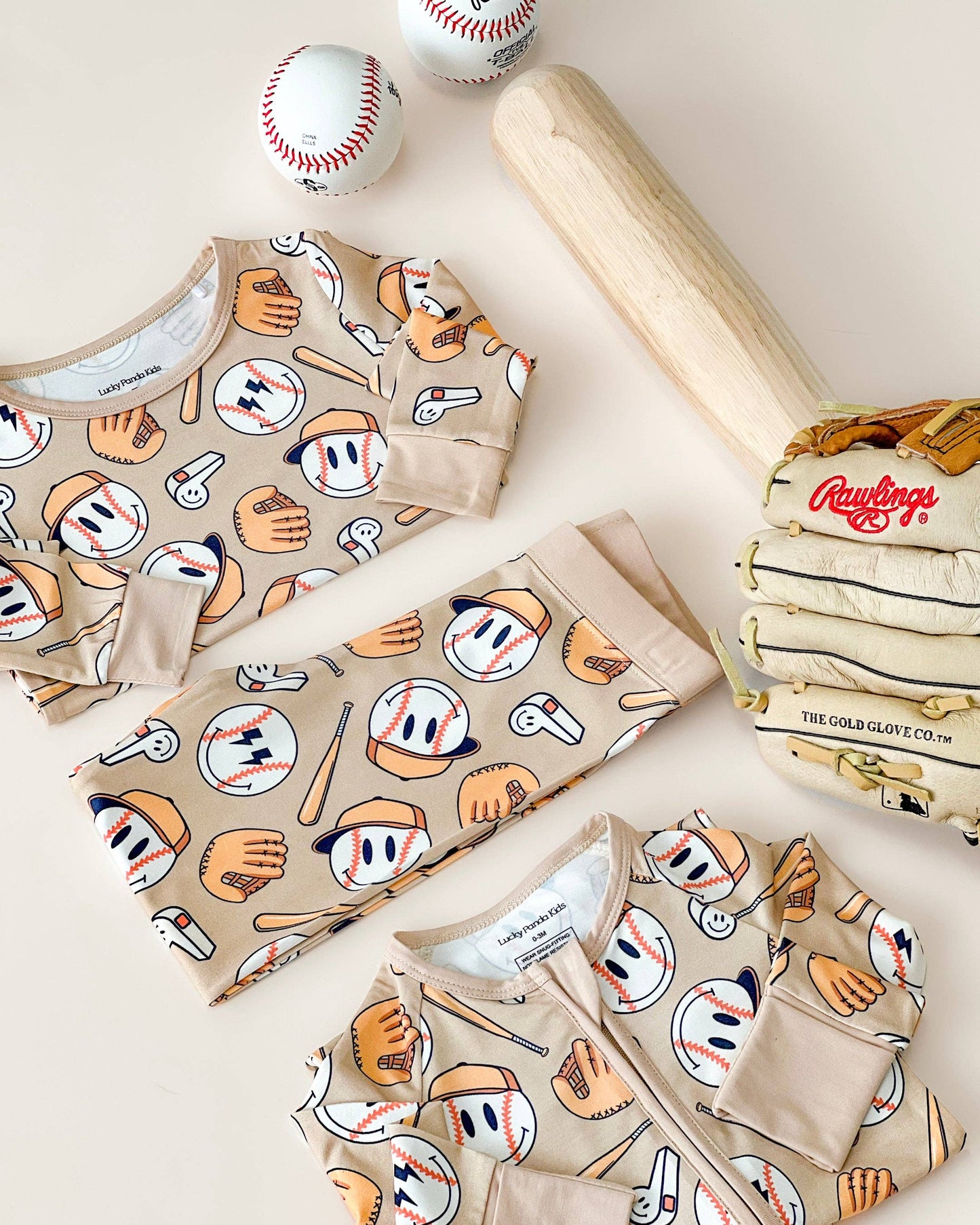 Lucky Panda Cool Catch Onesie