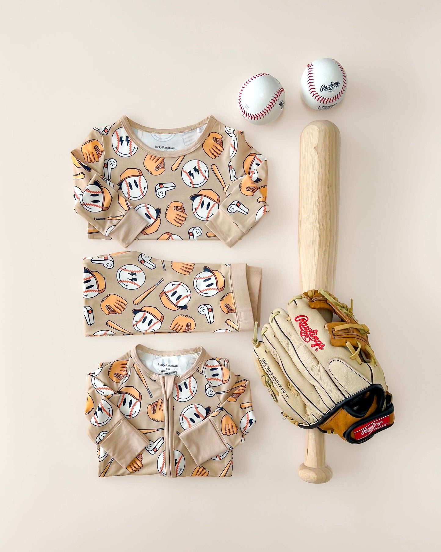 Lucky Panda Cool Catch Onesie