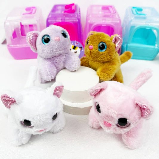 Cat Plush Toy with Cat House