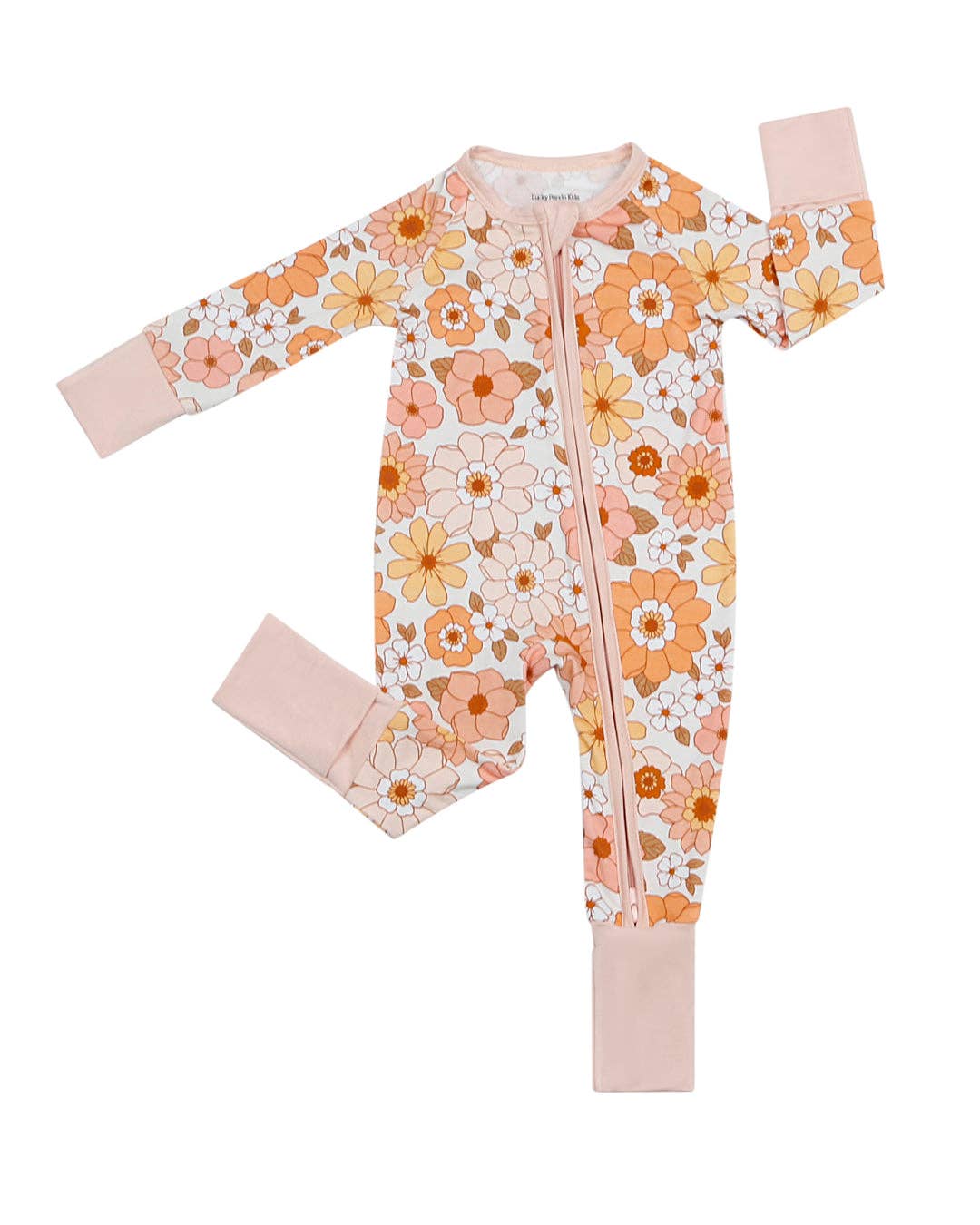 Lucky Panda Sweet Blossom Onesie
