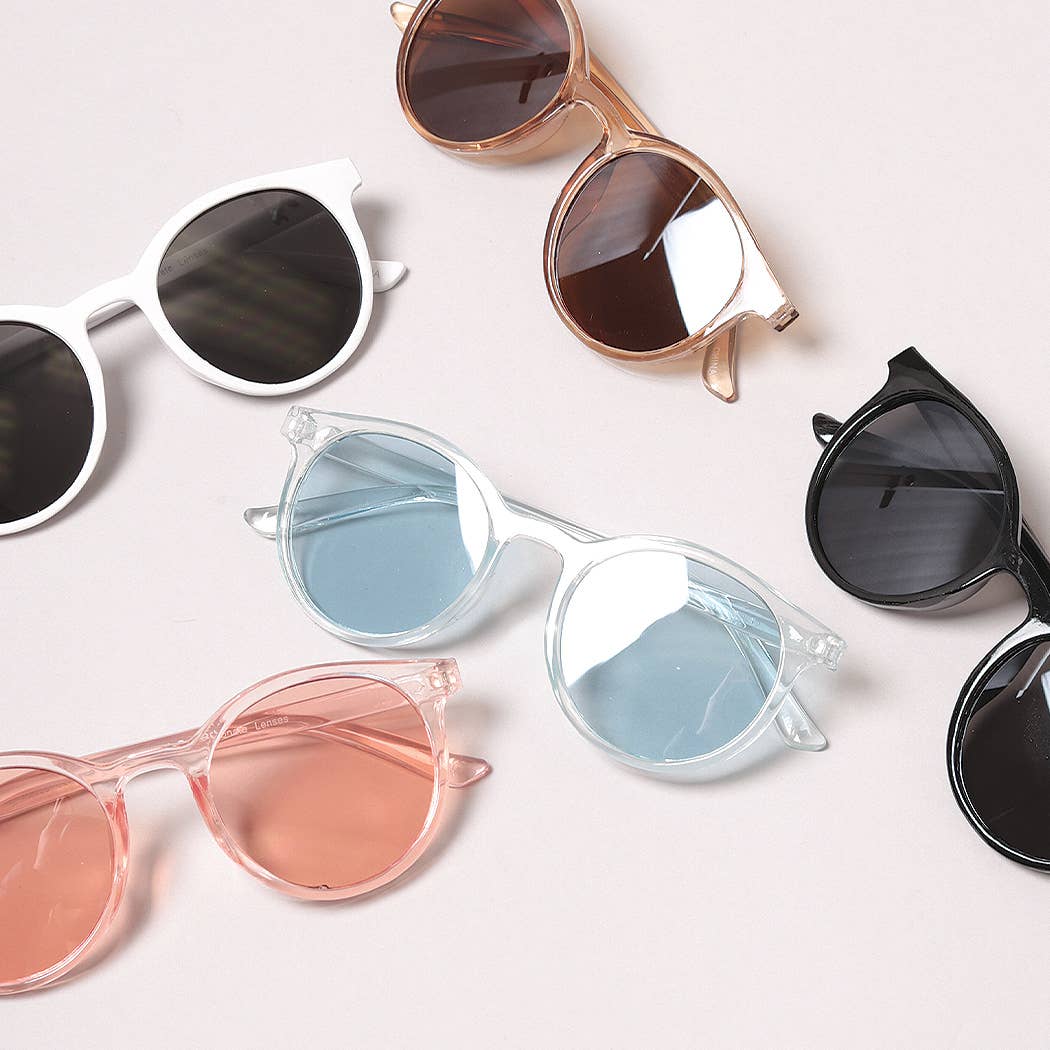 Kid's Round Tinted Sunglasses