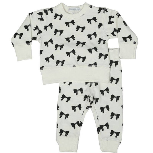 Baby Shirt and Pant Set - Bows