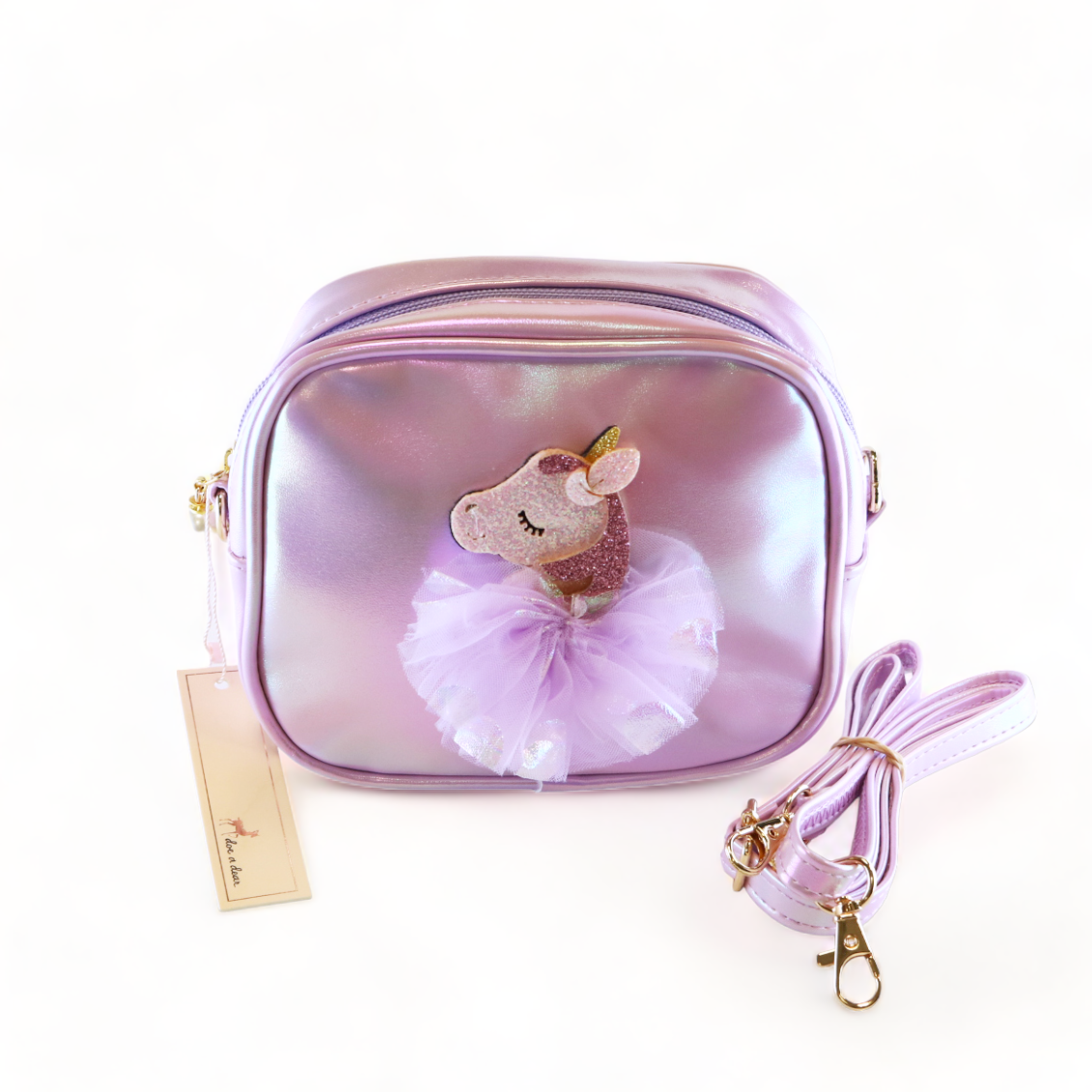 Unicorn Tulle Holographic Purse