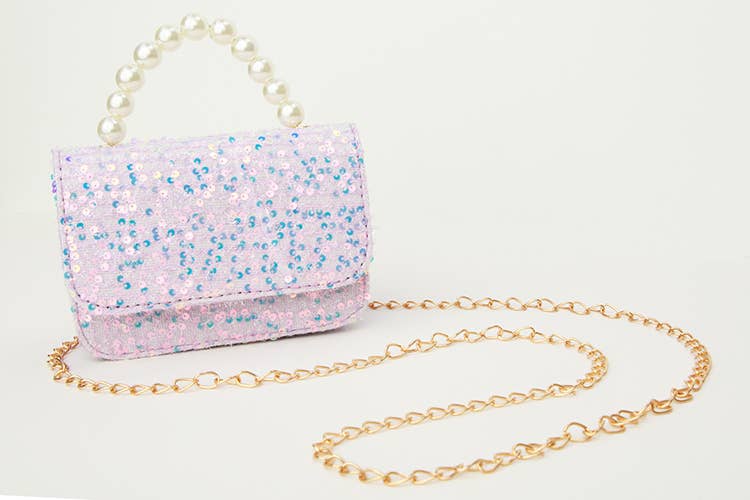 Shimmer Sequin Purse