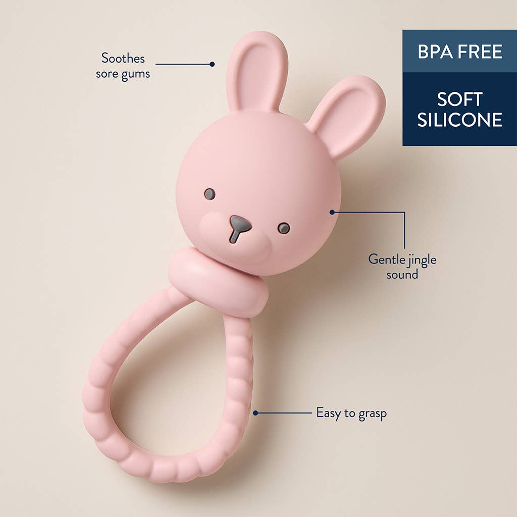 Itzy Ritzy Bunny Teether Rattle