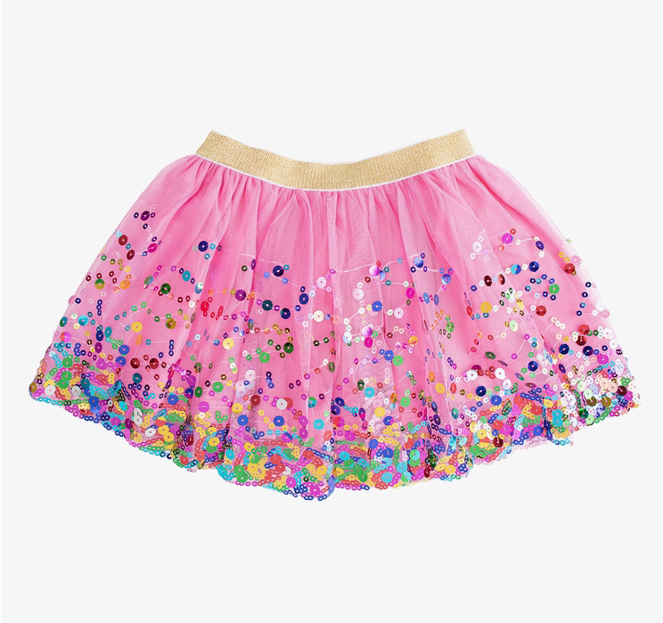 Raspberry Confetti Tutu