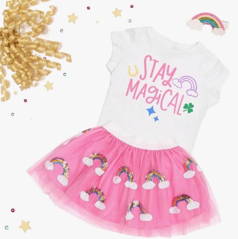 Magical Rainbow Kids Tutu